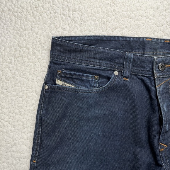 Diesel Safado Jeans Men's 32 (Actual 35x30.5) Slim Straight Streetwear Grunge - Picture 3 of 13